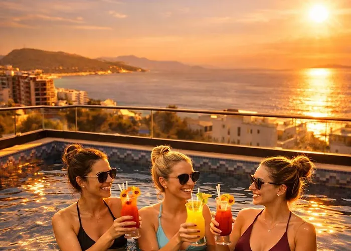 Coastal Retreat Paradise And Sunset View From The Private Pool * Saranda