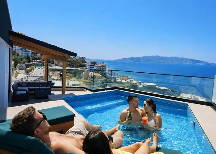 Daire Coastal Retreat Paradise And Sunset View From The Private Pool