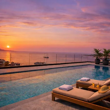 Coastal Retreat Paradise And Sunset View From The Private Pool Lejlighed Sarandë